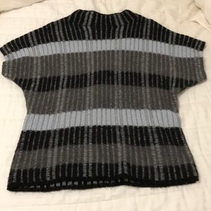 Striped high neck cozy sweater!